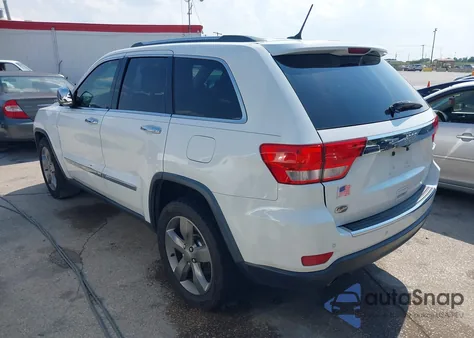 2013 Jeep Grand Cherokee Overland from USA, damaged, VIN 1C4RJECT8DC645085